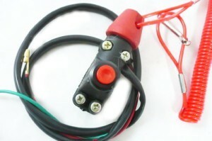 Interrupteur D'Arrêt D'Urgence Avec Câble De Sécurité – Kill Switch Pour Pocket Bike, Mini Moto, Mini Cross
