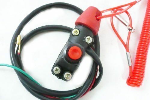 HMParts Pocket Bike Mini Moto Mini Cross Kill Switch Notschalter m. Reißleine
