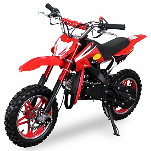 Kinder Mini Crossbike Delta 49 cc 2-takt Dirt Bike Dirtbike Pocket Cross rot