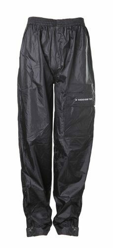 Sceed Regenhose, ungefüttert, Schwarz, 3XL